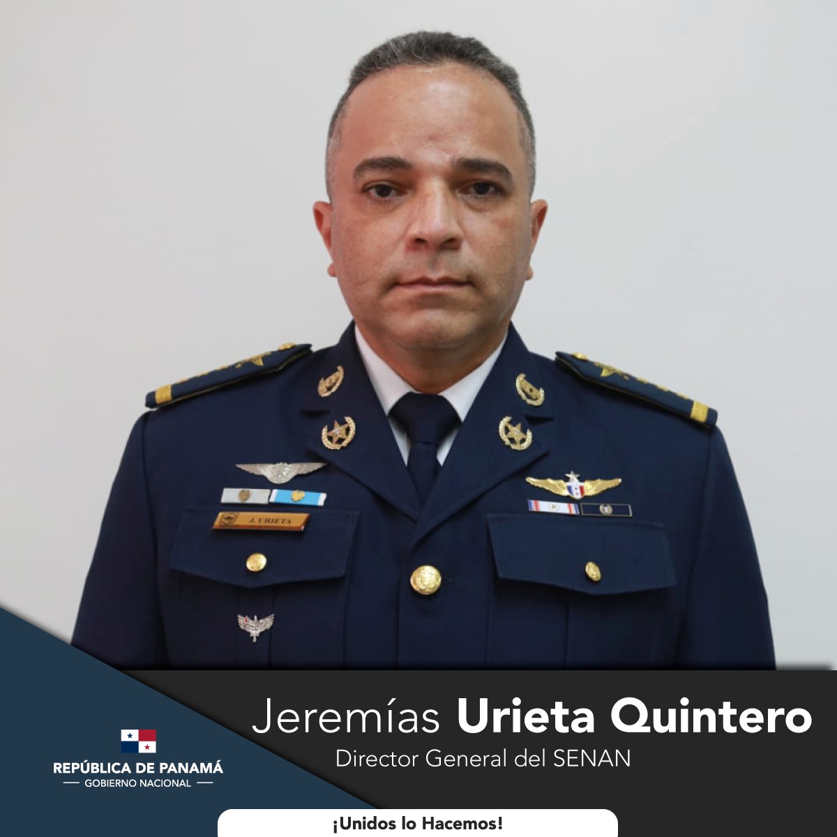 Jeremías Urieta Quintero, Director General del SENAN